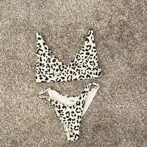 Aerie Leopard Print Bikini